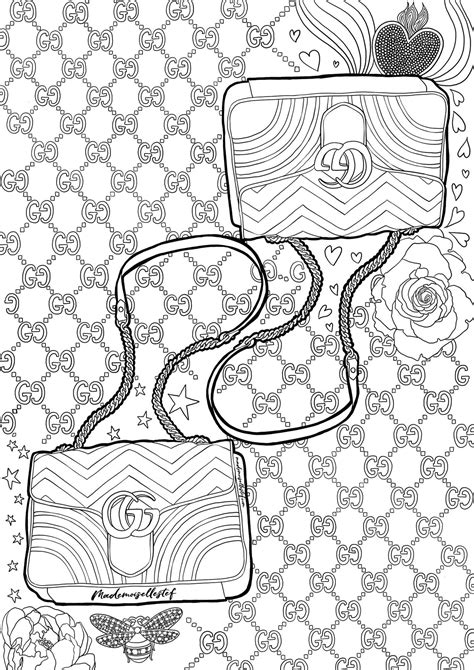 gucci coloring sheets|gucci coloring pages pdf.